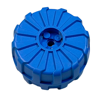 Wheel Hard Plastic Large (54mm D. x 30mm), Part# 2515 Part LEGO® Decent - Blue  