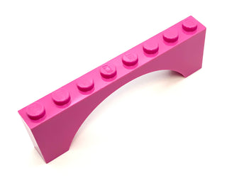 Arch 1x8x2, Part# 3308 Part LEGO® Dark Pink  