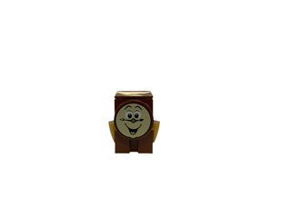 Cogsworth - Printed Face, Winder Key, dp098 Minifigure LEGO®   