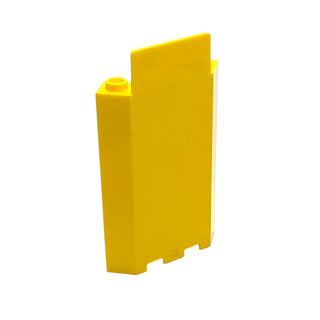 Panel 3x3x6 Corner Wall without Bottom Indentations, Part# 87421 Part LEGO® Yellow Very Good