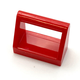 Tile Modified 1x2 with Bar Handle, Part# 2432 Part LEGO® Red  