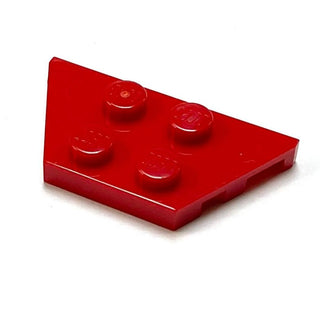 Wedge, Plate 2 x 4, Part# 51739 Part LEGO® Red  