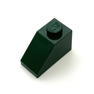 Slope 45 2x1, Part# 3040 Part LEGO® Dark Green  