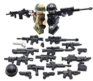 BRICKARMS MODERN COMBAT TACTICAL v2 WEAPONS PACK Accessories Brickarms   