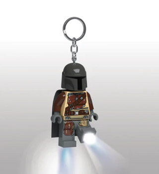 LEGO® The Mandalorian/Din Djarin Brown Durasteel Armor Keychain LED Light 3” Keychain LEGO®   