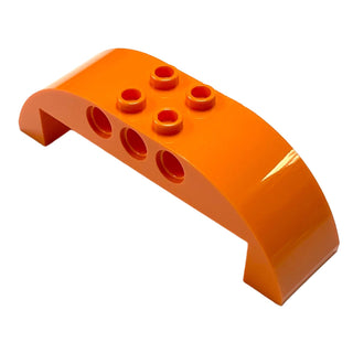 Slope Curved 8x2x2 Double, Part# 11290 Part LEGO® Orange  