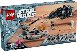 Imperial Dropship vs. Rebel Scout Speeder, 40755 Building Kit LEGO®