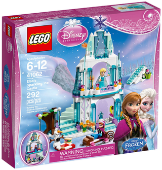 Elsa's Sparkling Ice Castle, 41062 Building Kit LEGO®   