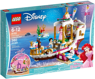 Ariel's Royal Celebration Boat, 41153 Building Kit LEGO®   