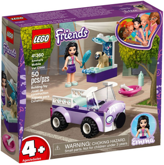 Emma's Mobile Vet Clinic, 41360 Building Kit LEGO®   