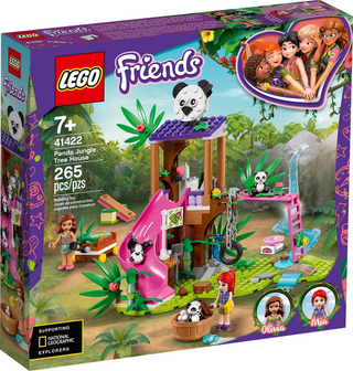 Panda Jungle Tree House, 41422 Building Kit LEGO®   