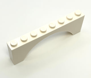 Arch 1x8x2, Part# 3308 Part LEGO® White  