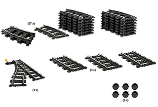 9V Train Switching Track Collection, 4206-1 Building Kit LEGO®   