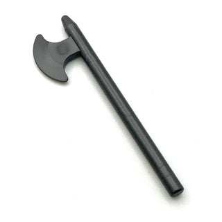 Minifigure Weapon, Axe/Halberd, Part# 3848 Part LEGO® Pearl Dark Gray  