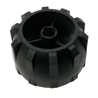 Wheel Hard Plastic Spoked, Part# 30324 Part LEGO® Decent - Black  