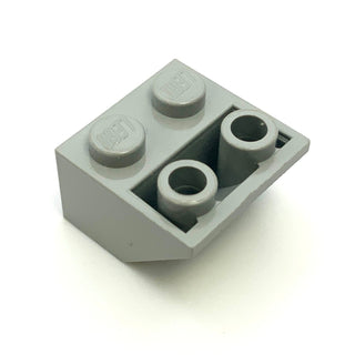 Slope Inverted 45 2x2 with Flat Bottom Pin, Part# 3660 Part LEGO® Light Gray  