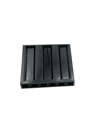 Panel 1x6x5 with Corrugated Profile Part# 23405 Part LEGO® Black