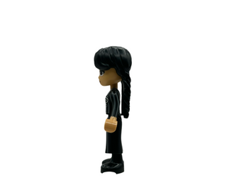 Wednesday Addams, Black Striped School Uniform, wed001 Minifigure LEGO®