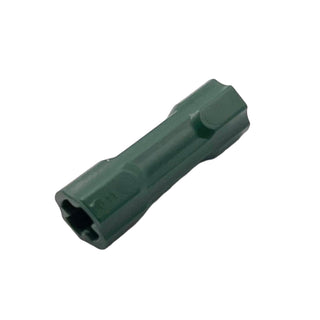 Technic Axle Connector 3L, Part# 26287 Part LEGO® Dark Green