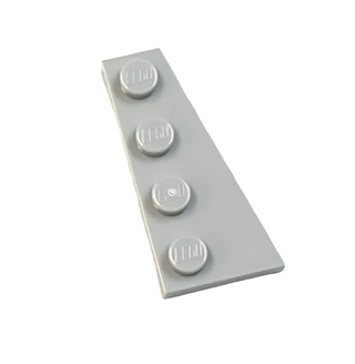 Wedge, Plate 4 x 2 Right, Part# 41769 Part LEGO® Light Bluish Gray  