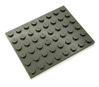 Plate 6x8, Part# 3036 Part LEGO® Dark Gray 1 Part 