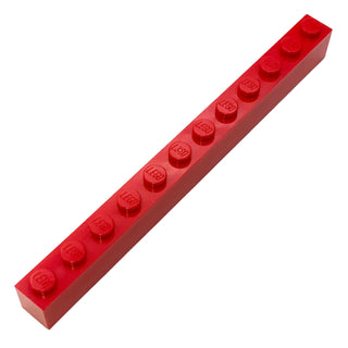 Brick 1x12, Part# 6112 Part LEGO® Red  