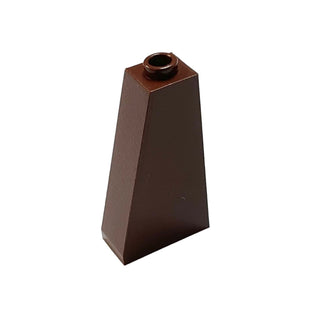 Slope 75 2 x 1 x 3 (Hollow Stud), Part# 4460b Part LEGO® Reddish Brown 1 Part 