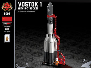 Vostok 1 - With R-7 Rocket, 5006 Building Kit LEGO®   