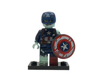 Zombie Captain America, colmar-9 Minifigure LEGO®