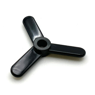 Propeller 3 Blade Small, Part# 2421 Part LEGO® Black  