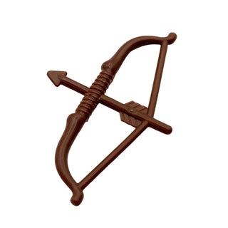 Minifigure Weapon, Elven Long Bow, Part# 93231 Part LEGO® Reddish Brown  