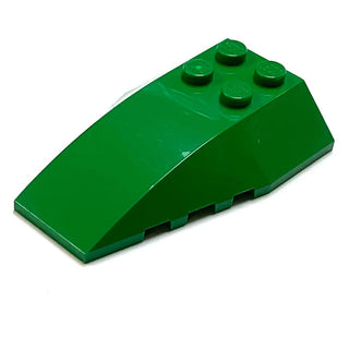 Wedge 6x4 Triple Curved, Part# 43712 Part LEGO® Green  