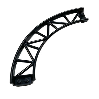 Roller Coaster Curve, 90 Degrees, Part# 25061 Part LEGO® Black  