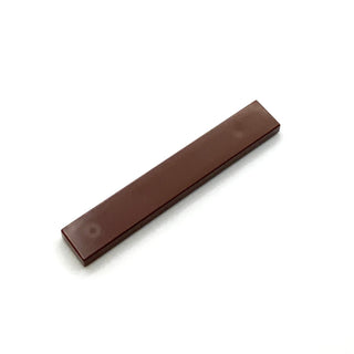 Tile 1x6, Part# 6636 Part LEGO® Reddish Brown  