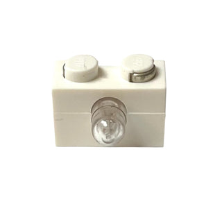 Electric Light Brick 1x2 with Lamp on Side (6034/6035), Part# 6035c01 Part LEGO® Very Good