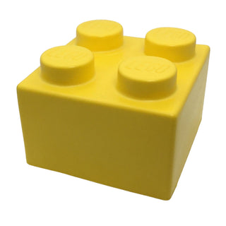 Soft Brick 2x2, Part# 29540 Part LEGO® Decent - Yellow  