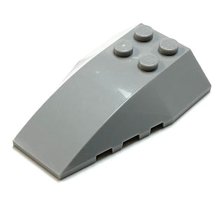 Wedge 6x4 Triple Curved, Part# 43712 Part LEGO® Light Bluish Gray  