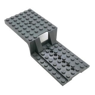 Vehicle, Trailer Base 6 x 16 x 2 2/3 with 8 Holes, Part# 64954 Part LEGO® Dark Bluish Gray Very Good