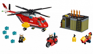 Fire Response Unit, 60108 Building Kit LEGO®   