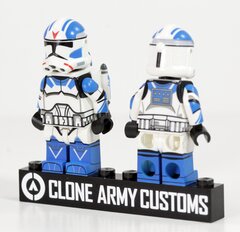 RP2 Blue Rocket Trooper - CAC044 Custom minifigure Clone Army Customs   