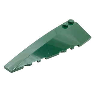 Wedge 10 x 3 Left, Part# 50955 Part LEGO® Dark Green