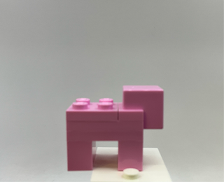 Minecraft Pig, minepig03b LEGO® Animals LEGO®   