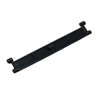 Garage Roller Door End Section with Handle, Part# 4219 Part LEGO® Black  