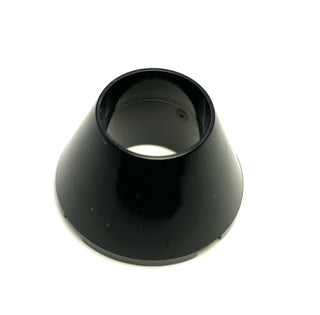 Cone 4x4x2 Hollow No Studs, Part# 4742 Part LEGO® Black  