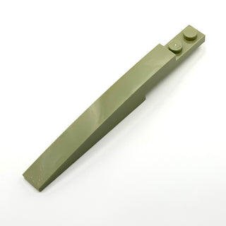 Slope Curved 10x1, Part# 85970 Part LEGO® Olive Green  