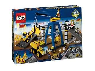 Highway Construction, 6600-2 Building Kit LEGO®   