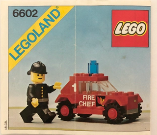 Fire Unit 1, 6602-1 Building Kit LEGO®   