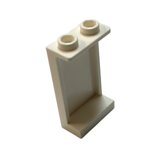 Panel 1x2x3 with Side Supports - Hollow Stud, Part# 87544 Part LEGO® White  