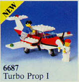 Turbo Prop I, 6687 Building Kit LEGO®   