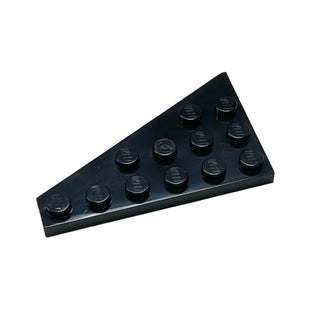 Wedge, Plate 6x4 Right, Part# 48205 Part LEGO® Black  